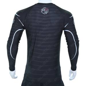 ออกแบบโลโก้ของคุณเองบนเสื้อรัดกล้ามเนื้อแขนยาวสำหรับ MMA, BJJ และกีฬาอื่นๆ สำหรับผู้ชาย - Product Image 6