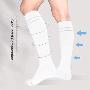 <b>Running</b> Stockings Men Women Certified Quality Manufacturer Compression Breathable ODM Wholesale Knee High <b>Socks</b> for Sports - Product Image 2