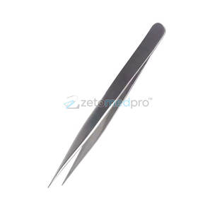 Pinzas Puntiagudas Antiestáticas de Acero Inoxidable, Herramienta de Precisión para el Cuidado Personal, Pinzas de Belleza con Punta Puntiaguda, Herramienta de Precisión para Pestañas - Product Image 3