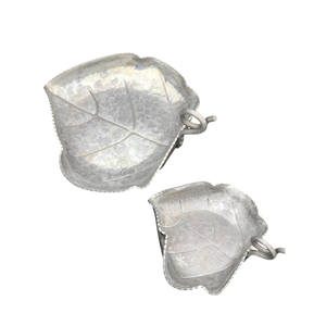 Leaf Shape Metal <b>Decorative</b> <b>Plate</b> Handmade Polished Plant Pattern Modern Design Style Food And Snacks Serving Platters - Product Image 4