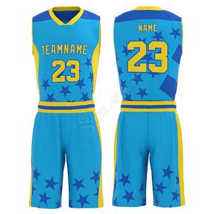 Maillot de basket-ball personnalisé, uniforme de haute qualité, vente en gros, pratique, en Stock, européen - Product Image 1