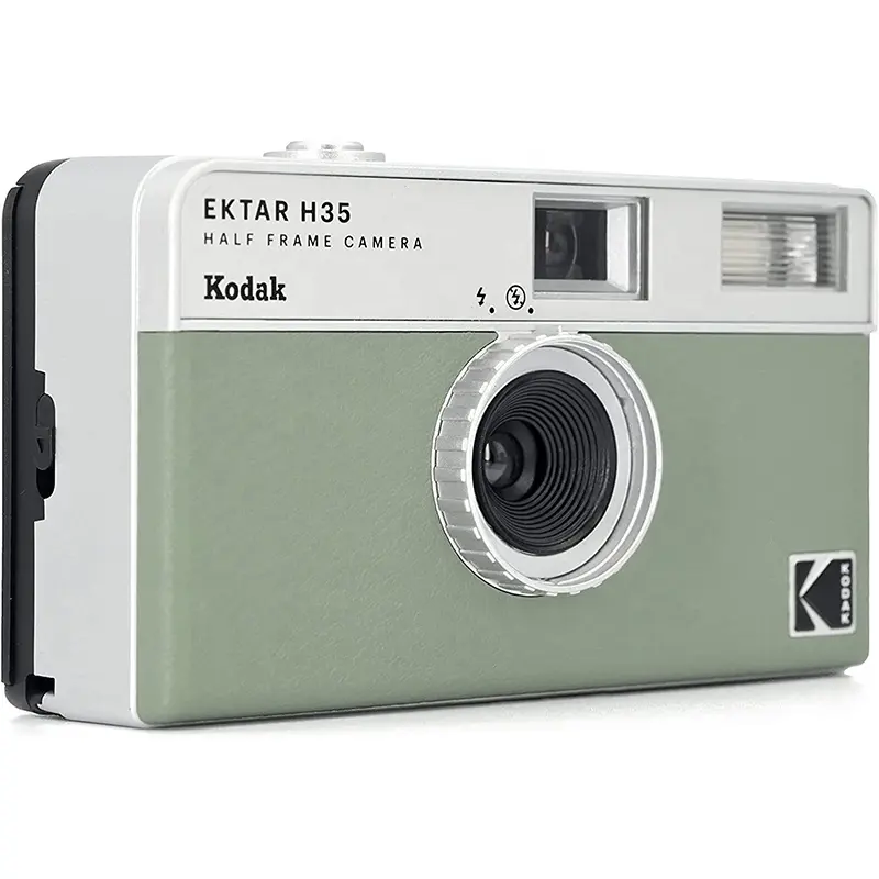 KODAK EKTAR H35 Half Frame Film Camera Built-in Flash 35mm Film CE Focus-free Lightweight Film Camera