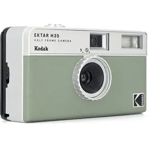 KODAK EKTAR H35 Halbrahmen-Filmkamera Eingebauter Blitz 35-mm-Film CE Fokus freie leichte Filmkamera