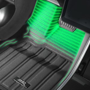 Tapis de sol 3D MAXpider 2026 Tesla Model Y Ellectrique Imperméable Toutes Saisons 3 Pièces Ajustement Parfait - Product Image 3