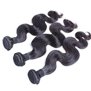 Extensions de cheveux humains ondulés, cheveux Remy, noir naturel doux, 3 paquets - Product Image 2