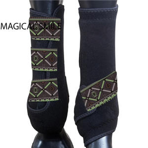 Bottes de protection pour chevaux de haute qualité, très respirantes, excellente qualité, utilisées par les professionnels dans tous les types d'équitation - Product Image 1