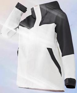 Veste de pluie unisexe avec logo personnalisé, coupe-vent imperméable, veste de randonnée et de camping en plein air - Product Image 4