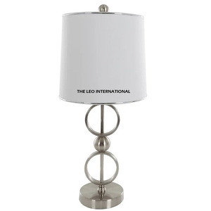 Lampes de table en tissu modernes et populaires, avec base en métal, pour la lecture dans la chambre, décoration traditionnelle et autres lampes d'intérieur - Product Image 6