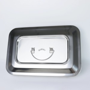 Bandeja grande de acero inoxidable para esterilización de instrumentos dentales hospitalarios con fuente de alimentación manual y tapa de Mahfooz Instruments - Product Image 6