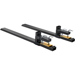 Forche per Pallet con Capacità di 4000 Libbre, Larghezza 60 Pollici, Attacco per Caricatore Frontale, Nuovo Accessorio per Trattore - Product Image 1