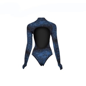Soft Stretch Waterproof Breathable Plus Size Wet Look <b>Romper</b> Bodysuit for Women Contemporary Fashion Essential - Product Image 2