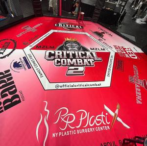 Cubierta de Lona para Ring de Boxeo IRSA SPORTS Personalizada, Cubierta de Piso de PVC/Vinilo Resistente, Modelo IRSA-254801, Equipo de Gimnasio OEM - Product Image 1