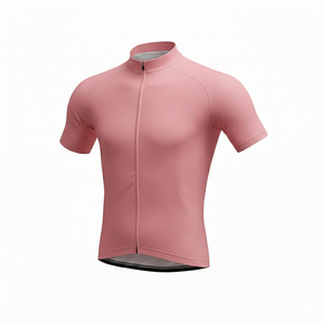 Men Short Sleeve <b>Cycling</b> Jersey Black White Color Blocking Fitted Zipper Closure Moisture Wicking Breathable Summer Wear - Product Image 6