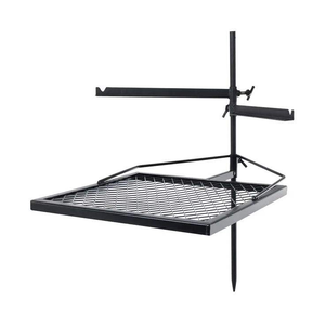 Parrilla de hierro antigua y duradera con cuerpo con detalles hechos a mano y patas extra gruesas para mayor estabilidad en césped o patio. - Product Image 3