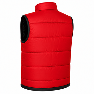 High Quality <b>Men</b> Winter <b>Vest</b> High Density Padded Quilted Sleeveless Outerwear Bodywarmer <b>Vest</b> Custom Two Tone <b>Men</b> Puffer <b>Vest</b> - Product Image 4