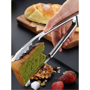 Vintage Stainless Steel Food Tongs Mirror Polished Metal Bread Clip Small Mini Sugar Ice Cube Tongs for Wedding Party Catering - Product Image 3