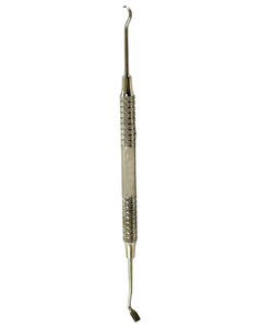 Poussoir et détartreur orthodontiques, design de poignée creuse ultra-légère, crochet réutilisable en acier inoxydable de qualité chirurgicale - Product Image 2
