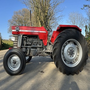 Tractor de Ruedas Massey Ferguson 165 Usado de 80HP con Motor, Caja de Cambios y Bomba en Venta - Product Image 1
