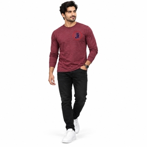 Premium Fabric Comfortable Relaxed Fit Breathable Fit Perfect For Everyday Wear <b>Men</b> <b>Long</b> <b>Sleeve</b> T Shirt Casual Fashion <b>Top</b> - Product Image 4