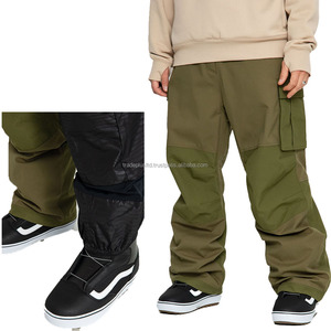 Pantalons de neige d'hiver unisexes personnalisables, durables, imperméables, coupe-vent, respirants, chauffants, pour adultes, softshell - Product Image 6