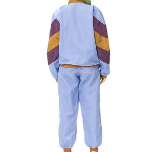 Chándales a prueba de viento para mujer, nuevo diseño, cremallera completa, nailon ligero, cortavientos de manga larga para mujer, conjunto de nailon de retazos 2026 - Product Image 3