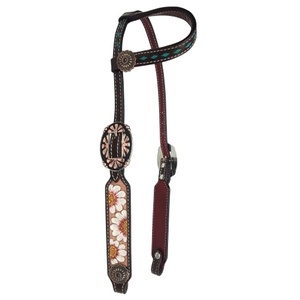 ที่อุดหูข้างเดียวหนังแท้ Handmade100 % พร้อมตะเข็บเย็บแบบตะวันตกแกะสลักคุณภาพสูง - Product Image 3