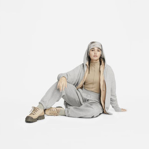 Chándal impermeable con cremallera para mujer, estilo personalizado, 100% algodón, con capucha, talla grande, deportivo, informal, para invierno. - Product Image 1