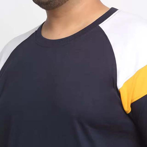 T-shirt en coton à manches courtes pour homme, coupe oversize, couleur unie, vêtement haut de gamme - Product Image 5