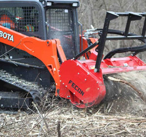 Wholesale Kubota SVL90-2 Skid Steer Loader Forestry Mulcher <b>Hydraulic</b> Brush <b>Cutter</b> Attachment PLC High Load Moment Heavy Duty - Product Image 1