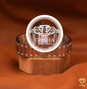 Reloj de Pulsera de Lujo con Esfera Azul y Diamantes, Correa de Acero Inoxidable, Reloj de Cuarzo con Bisel de Cristal, Reloj Premium - Product Image 3