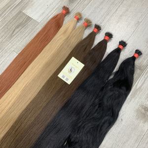 มัดผมเคราตินปลายนาโนทรงตรงปลายเล็บยาวสองชั้น - Product Image 4