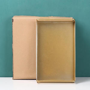 Bandeja Rectangular de Servir Daystar Trade Premium, de Hierro Ecológico, con Asas, Diseño Pulido, Moderno y de Lujo para Decoración del Hogar - Product Image 3