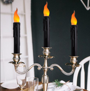 TOOWIN Simulated Long Candle <b>Light</b>, Halloween Wedding Home Decoration Led <b>Pole</b> Candle - Product Image 1