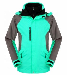 Veste d'hiver coupe-vent imperméable respirante en softshell à col montant, écologique, à séchage rapide, pour homme - Product Image 1