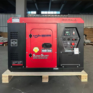 Générateur diesel silencieux mobile KATHER 5KVA 8KVA 10KVA 12KVA, démarrage automatique, triphasé, générateur diesel, alimentation d'urgence domestique, <span class=keywords><strong>dynamo</strong></span> - Product Image 3