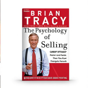 La psychologie de la vente par l'auteur Brian Tracy, impression de livre broché personnalisé à couverture souple - Product Image 3