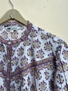 Blusa y Top de Algodón con Estampado Floral y Botones para Mujer, Ideal para Viajes, Venta Caliente 2026, Precio de Fábrica - Product Image 5