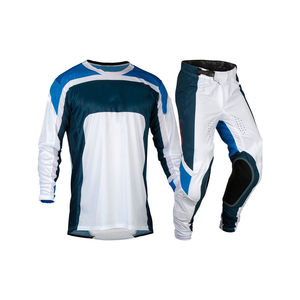 Combinaisons de motocross OEM en gros, équipement de moto tout-terrain personnalisé avec logo imprimé sur mesure, équipement de pilotage MX avec logo OEM personnalisé - Product Image 2