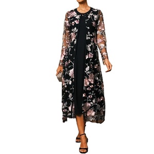 Women's <b>Dress</b> Long <b>Cardigan</b> Solid Color Knitted Full Sleeve Button Closure Casual Sweater For women Supplier from Bangladesh - Product Image 2