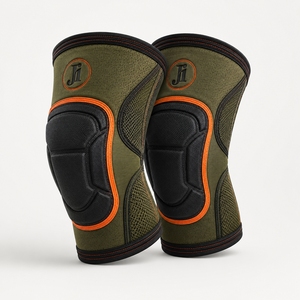 Rodillera ligera para protección atlética, cómoda y flexible, con tejido transpirable para correr, baloncesto y voleibol - Product Image 2