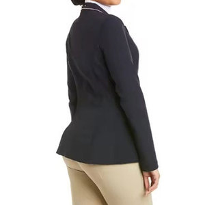Customized High Quality CottonPolyester Rider Show Jacket Competition <b>Top</b> Women <b>Horse</b> <b>Riding</b> Ladies Equestrian Clothing Custom - Product Image 5