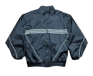 เสื้อแจ็คเก็ต Anorak วินเทจสำหรับผู้ชาย สีดำขาว แบบมีซับใน กันลม กันน้ำ ระบายอากาศได้ดี แห้งเร็ว - Product Image 1