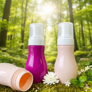 Botella de Spray con Bomba de Cilindro PET de 170 ml, 42 mm, 25 g, Logotipo Personalizado, Envase para Jabón de Manos y Limpiador Facial, Impresión en Serigrafía Blanca y Negra - Product Image 5