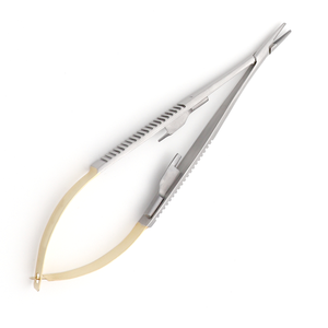 Oferta Especial: Portaagujas Castroviejo Recto TC 1.2mm 14cm, Instrumento Microquirúrgico de Precisión en Acero Inoxidable - Product Image 2