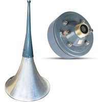Haut-parleur à compression 5 cœurs PA 600W PMPO avec driver de compression audio intégré dans un système audio puissant à trompette de 22 pouces