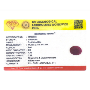 5 Carat Premium African Ruby Loose Gemstone for Fine Jewelry - Product Image 4
