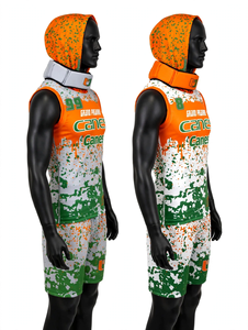 Ensemble Maillot et Short 7 sur 7 – Tenue d'Équipe Sans Manches, Haut de Sport et Short Imprimés par Sublimation, Respirant, Séchage Rapide, Performance Optimale pour l'Entraînement et les Matchs - Product Image 3