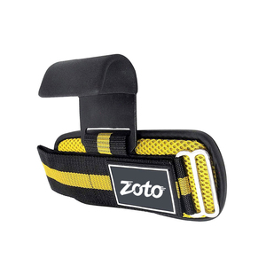 OEM Weightlifting Hooks Striped Gym Pull Ups Barbell Rows Wrist Support Straps Private Label Factory - Product Image 4