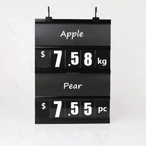 Different Colors and Sizes <b>Shelf</b> Label Holder Data Strip for Supermarket Retail Price Book Price Tag Display - Product Image 5