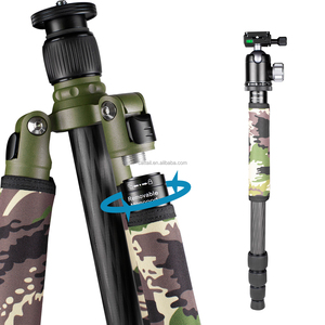 Chân máy ảnh CatTail CT-1 bằng sợi carbon tháo rời, thiết bị chụp ảnh & săn bắn ngoài trời di động, đầu cầu, chân máy đơn, thiết kế ngụy trang - Product Image 3